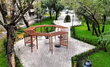 Ко Дню города в районе открылась новая пешеходная зона