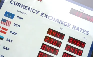 Курс валют на 22 октября 2025