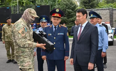 Дархан Сатыбалды қалалық Полиция департаментінің жаңартылған инфрақұрылымымен танысты