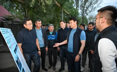 Алматы әкімі Алатау ауданында инженерлік желілердің құрылысын мерзімінде аяқтауды тапсырды