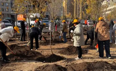 В Астане прошел масштабный субботник в рамках акции «Таза Қазақстан»