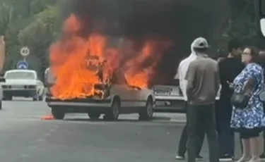 Вспыхивают как спички: в Шымкенте растет количество загоревшихся авто