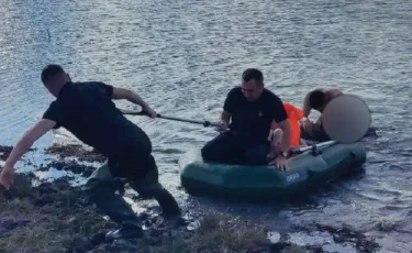 В СКО подростки едва не утонули во время рыбалки