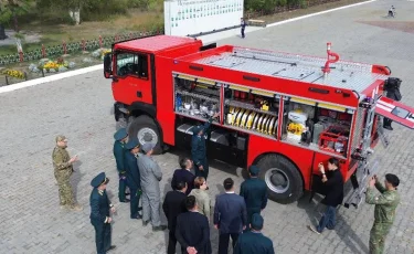 Укрепляя защиту природы: новая противопожарная техника поступила в заповедники Казахстана