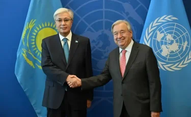 Қасым-Жомарт Тоқаев БҰҰ Бас хатшысымен кездесу өткізді