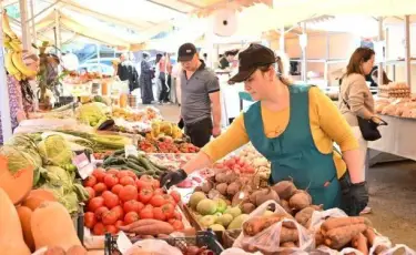 В Алматы ко Дню города проходят ярмарки «выходного дня»