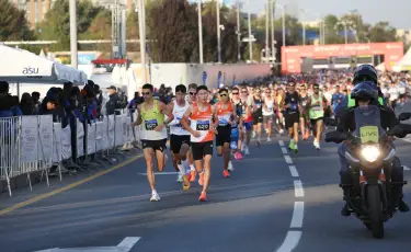 Впервые на Almaty Marathon появились биотуалеты для людей с особыми потребностями