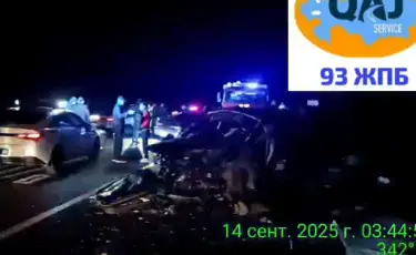 В Казахстане за ночь произошла череда смертельных аварий