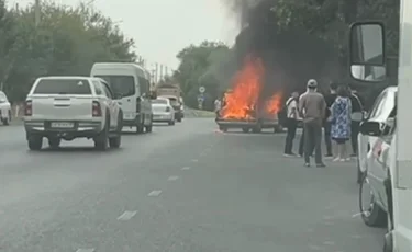 Көлік өрті көбейді: Шымкентте бір жылда 78 жағдай тіркелген