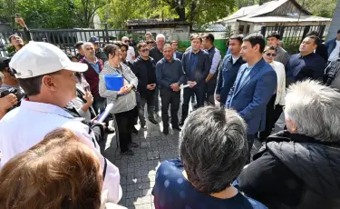 Алматы әкімі тұрғын үй кешенінің инженерлік желілерін беру мәселесін пысықтауды тапсырды