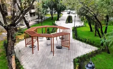 Қала күніне орай ауданда жаңа жүргіншілер аймағы ашылды