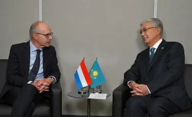 Касым-Жомарт Токаев провел переговоры с Премьер-министром Люксембурга