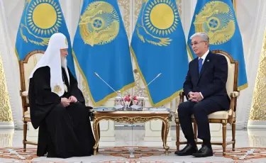 Президент Мәскеу және бүкіл Ресей патриархы Кириллмен кездесу өткізді