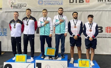 Қазақстан батуттағы гимнастикадан әлем кубогы кезеңінде жеңіске жетті