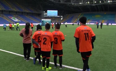 Астанада мүмкіндігі шектеулі жасөспірімдерге арналған инклюзивті футбол турнирі өтті