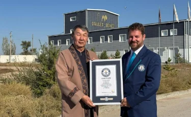 Мың түйеден құралған керуен Гиннестің рекордтар кітабына енді