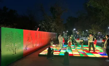 Республика күніне орай Алматының Жетісу ауданында жаңа демалыс орындары ашылды