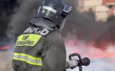 Петропавлда өрт шыққан үйден 13 адам эвакуацияланды