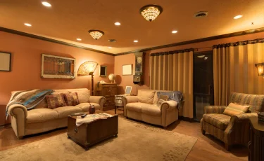 Польза тёплого освещения в доме для настроения