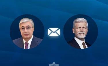 Қасым-Жомарт Тоқаев Петр Павелді Чех Республикасының Тәуелсіздік күнімен құттықтады