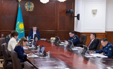 Олжас Бектенов провел заседание Республиканского штаба по противодействию наркомании