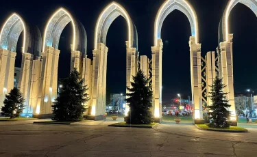 Архитектурная подсветка: как Бостандыкский район преображается вечером