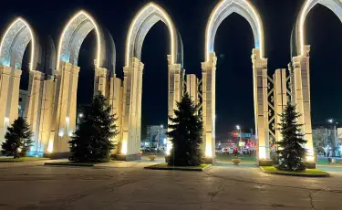 Архитектурная подсветка: как Бостандыкский район преображается вечером
