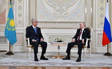 Қасым-Жомарт Тоқаев Душанбеде Владимир Путинмен кездесті