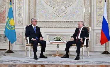 Қасым-Жомарт Тоқаев Душанбеде Владимир Путинмен кездесті