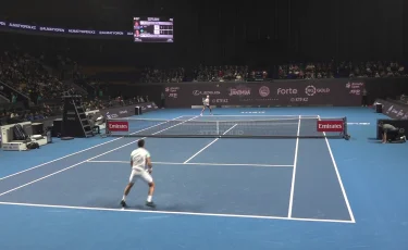 Алматыда теннистен ATP 250 санатындағы Almaty Open турнирі өтіп жатыр