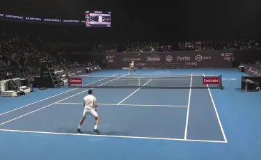 Алматыда теннистен ATP 250 санатындағы Almaty Open турнирі өтіп жатыр