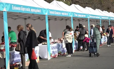 Алматыда Республика күніне орай ауыл шаруашылығы жәрмеңкесі өтіп жатыр