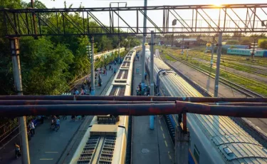 Алматы – Мәскеу бағытындағы пойыз жолға шықты