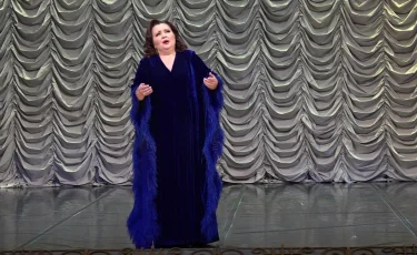 В Алматы впервые состоялся концерт оперной певицы Альбины Шагимуратовой