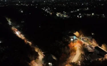 В Наурызбайском районе модернизируют освещение на 51 улице