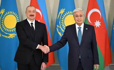 Мемлекет басшысы Әзербайжан президентімен келіссөз жүргізді