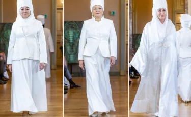 Қазақ әжелері Париж бен Миланда өткен сән апталықтарына қатысты