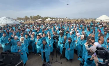 500 ұлттық шапан және ет: Ұлытау облысы екі бірдей рекорд тіркелді