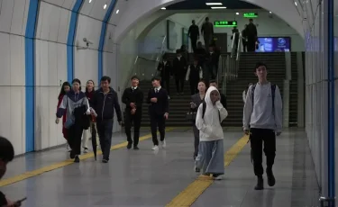 День матча «Кайрат» - «Реал» стал рекордным по пассажиропотоку для алматинского метро