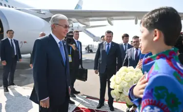 Президент Касым-Жомарт Токаев прибыл с визитом в Душанбе