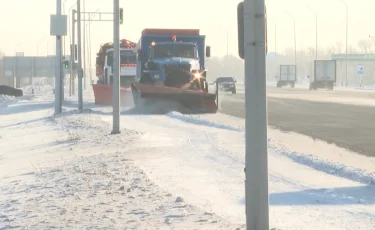 Ухудшение погоды: в СКО временно ограничили движение на одной из автотрасс
