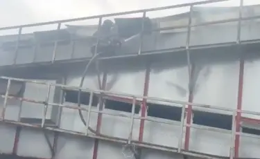 Пожар в агропредприятии: в ВКО огонь охватил территорию ТОО