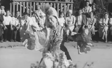 Уникальное видео танцовщицы Шары Жиенкуловой обнаружено в российском архиве