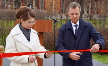 Мәскеуде «Қазақстан мен Ресей достығы» сквері ашылды