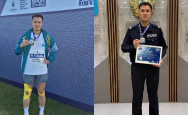 Қазақстандық полицей Стамбұл марафонында үздік нәтиже көрсетті