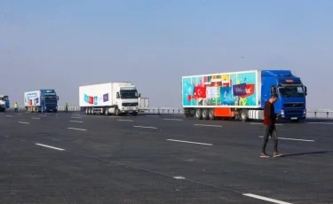 Алматы и Шымкент теперь связывает полностью четырехполосная трасса