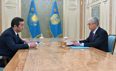 Касым-Жомарт Токаев встретился с министром сельского хозяйства Айдарбеком Сапаровым
