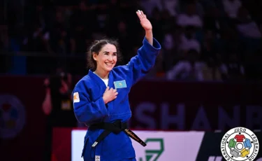 Әбиба Әбужақынова Grand Slam турнирінде қола жүлдегер атанды