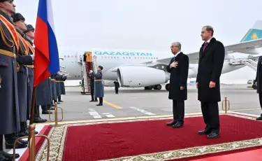 Президент прибыл в Москву с государственным визитом