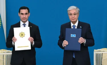 Казахстан и Туркменистан подписали ряд важных соглашений о сотрудничестве на 2026-2027 годы